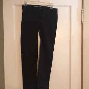 American Eagle Super Stretch Black Jean Leggings